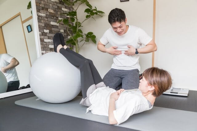 クランチのパーソナルトレーニング